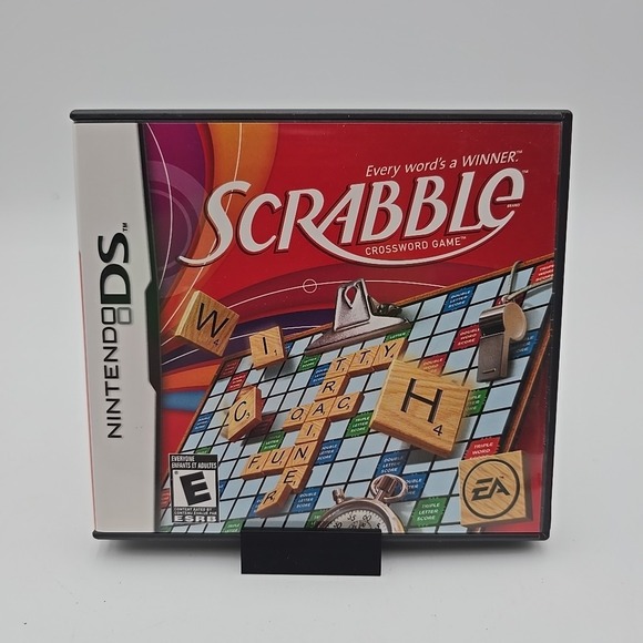 Scrabble Nintendo DS Authentic Tested Complete in Box - Picture 1 of 4